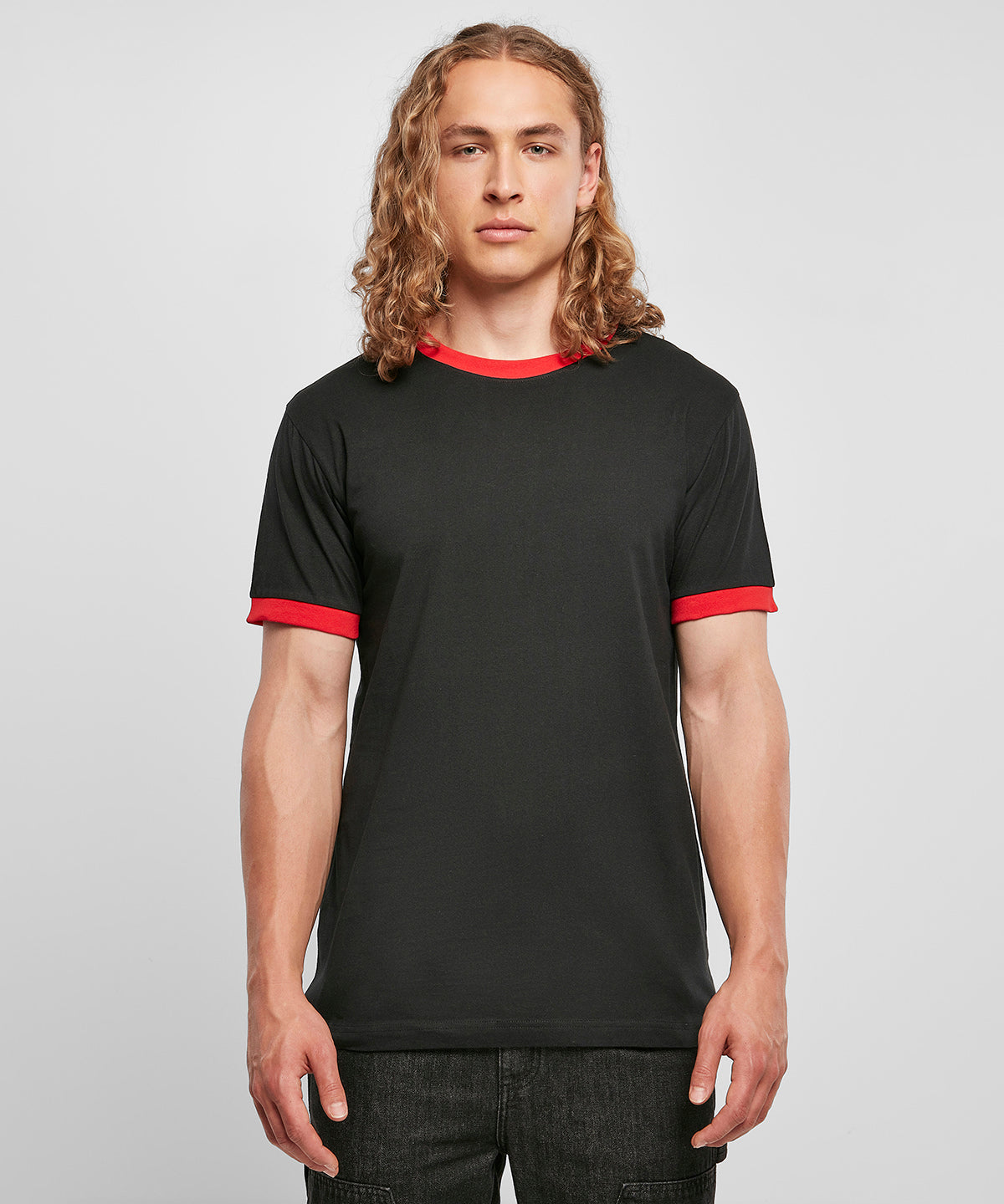 Build Your Brand Basic BB022 Ringer tee