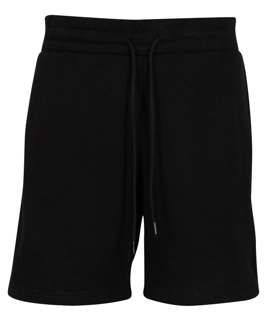 Build Your Brand Basic BB032 Women’s basic sweat shorts in Black