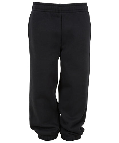 Build Your Brand Basic BB033 Kids basic sweatpants in Black