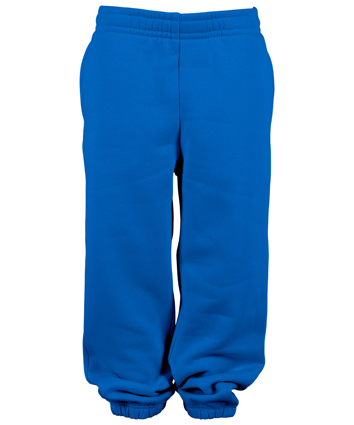 Build Your Brand Basic BB033 Kids basic sweatpants in Intense Blue