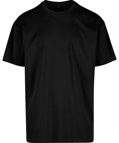Build Your Brand Basic BB035 Light basic loose tee in Black