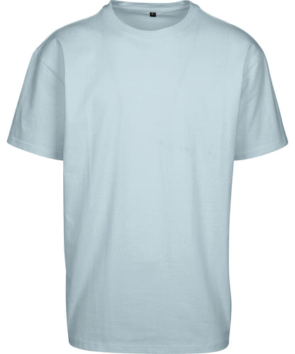 Build Your Brand Basic BB035 Light basic loose tee in Powder Blue
