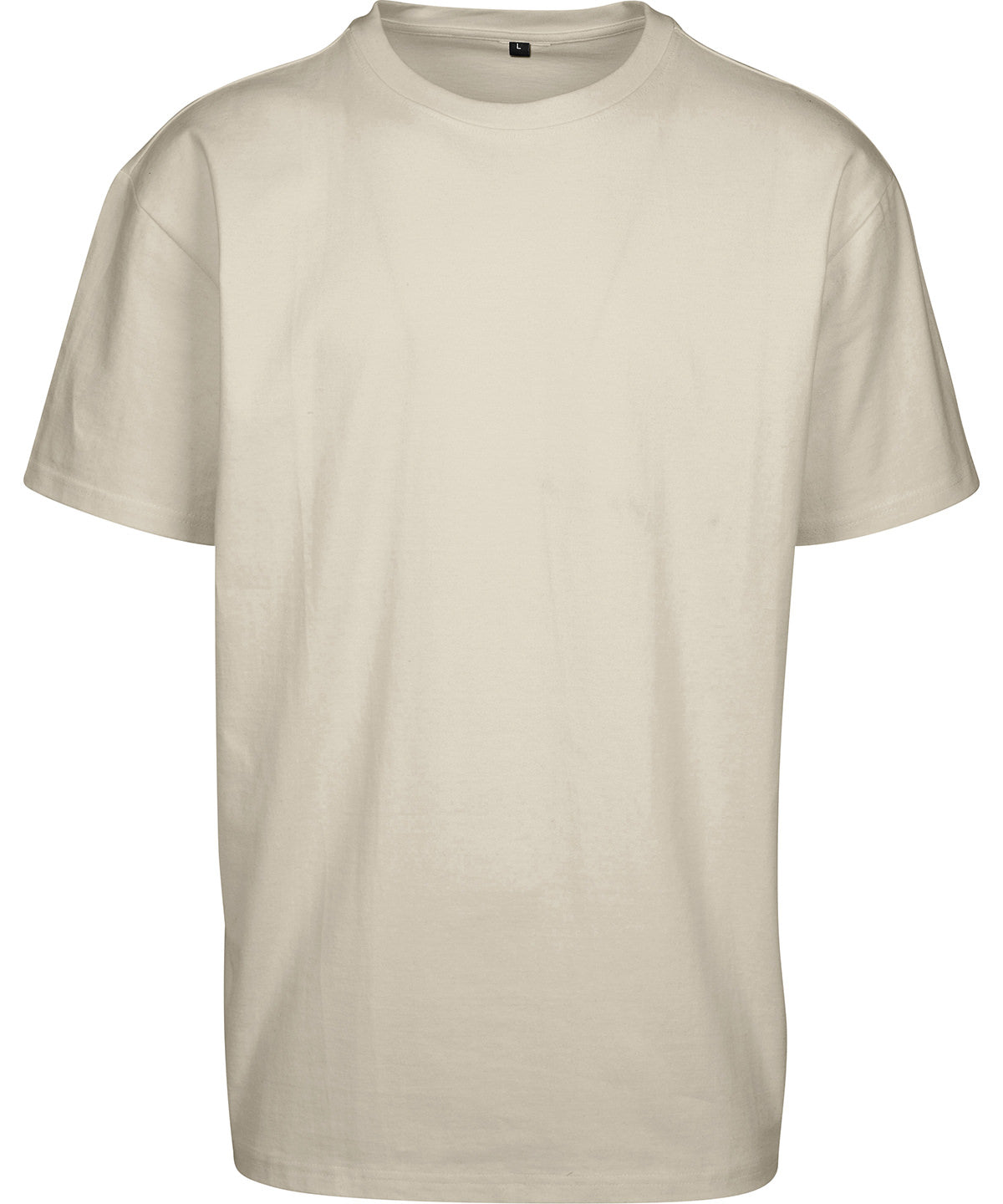 Build Your Brand Basic BB035 Light basic loose tee in White Sand