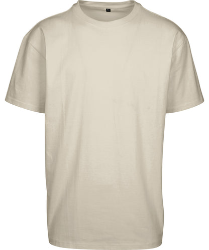 Build Your Brand Basic BB035 Light basic loose tee in White Sand