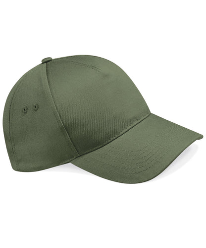 Beechfield BC015 Ultimate 5-panel cap in Olive Green