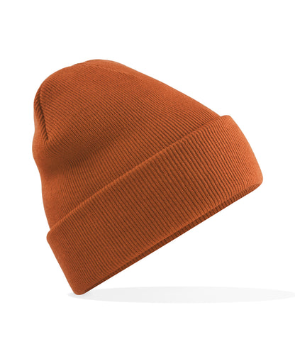 Beechfield BC045 Original cuffed beanie in Pumpkin