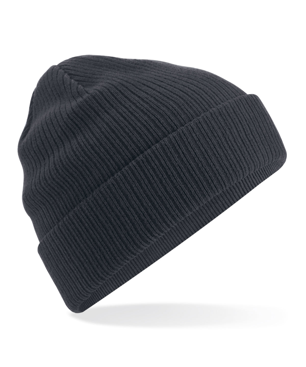 Beechfield BC050 Organic cotton beanie in Graphite Grey
