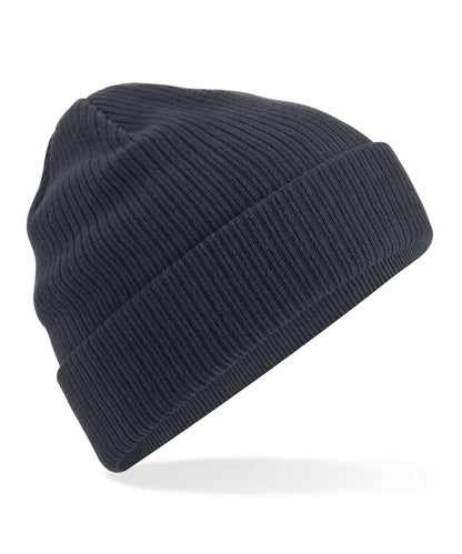 Beechfield BC050 Organic cotton beanie in Graphite Grey