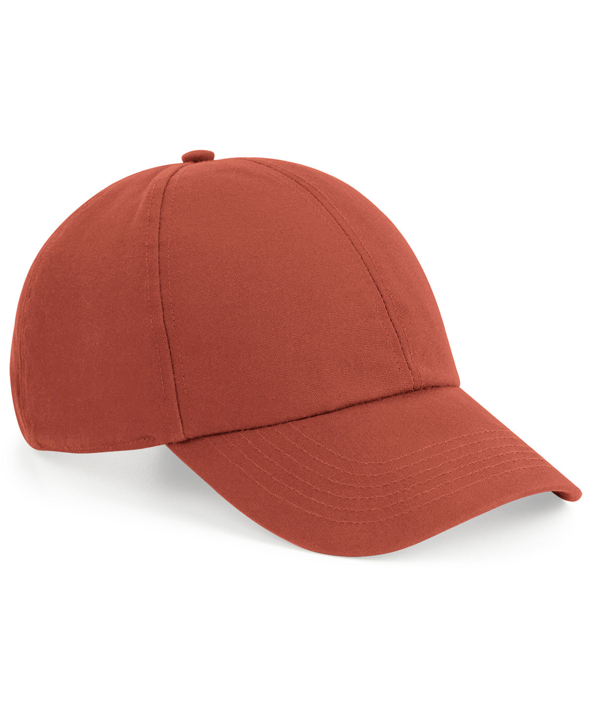 Beechfield BC054 Organic cotton 6-panel cap in Terracotta