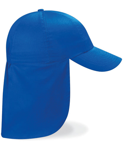 Beechfield BC11B Junior legionnaire-style cap in Royal