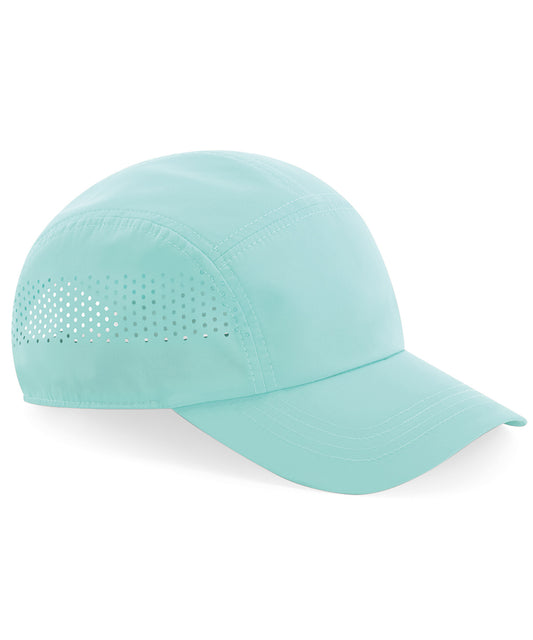 Beechfield BC188 Technical running cap in Aqua