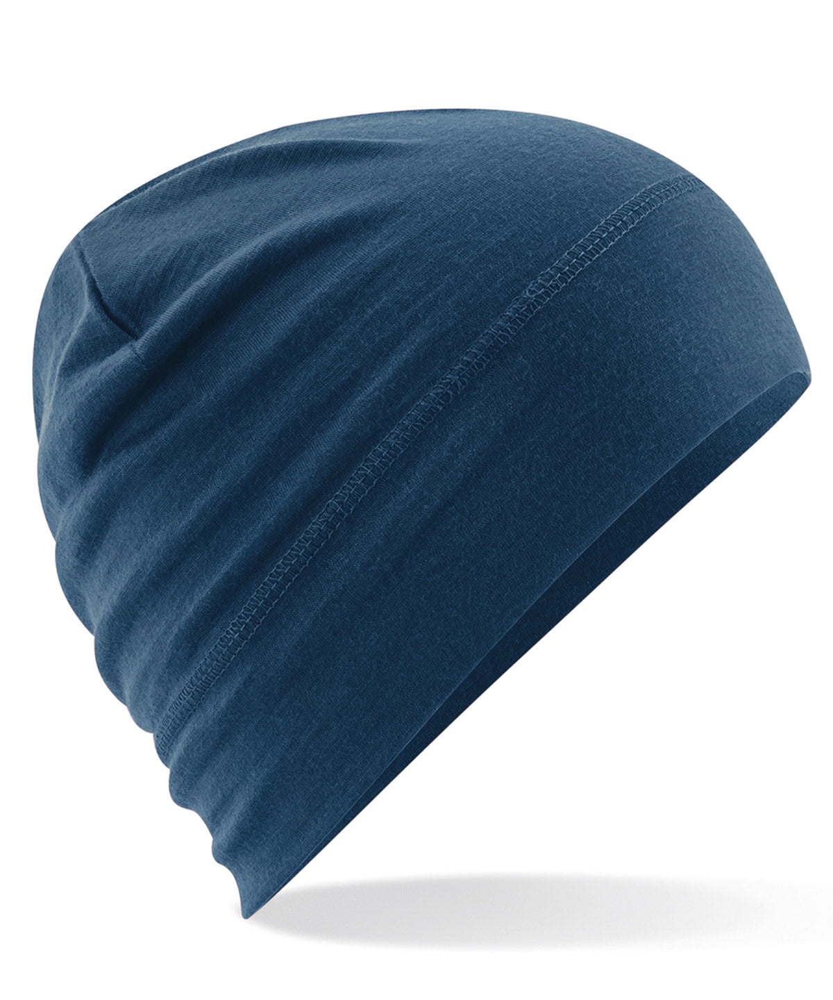 Beechfield BC370 Merino beanie in Steel Blue