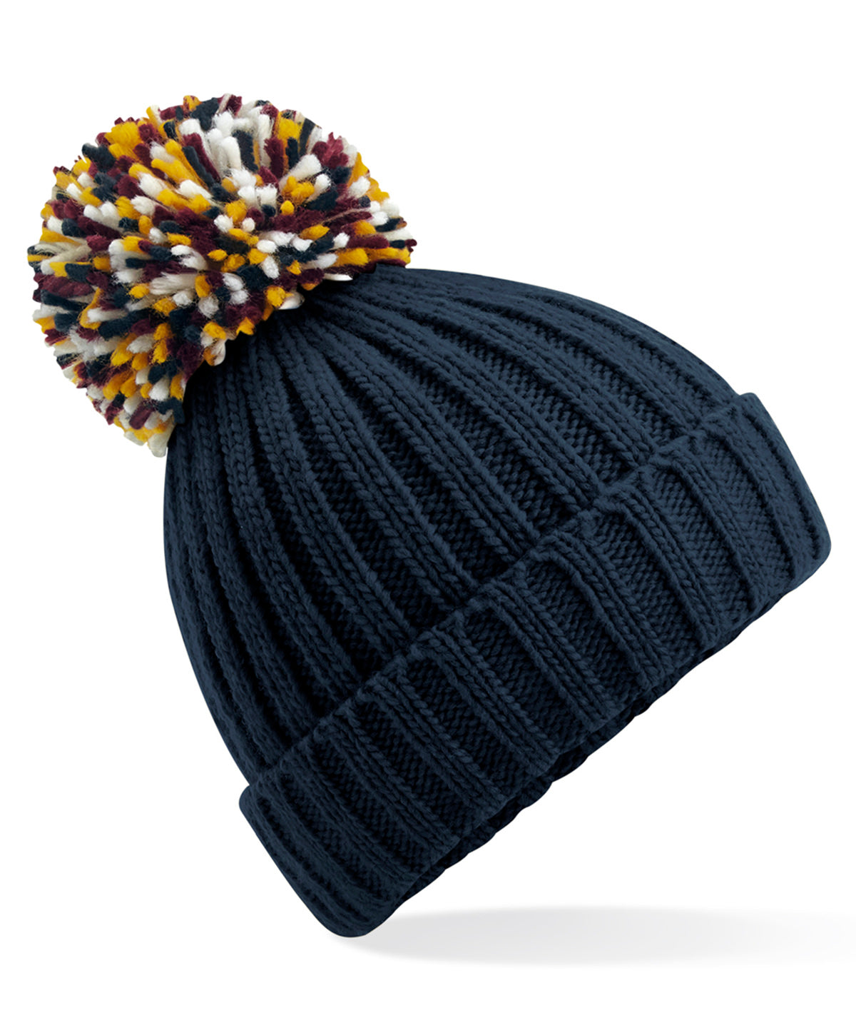 Beechfield BC390 Hygge beanie in French Navy