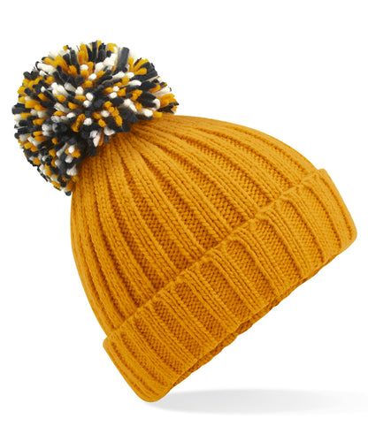 Beechfield BC390 Hygge beanie in Mustard