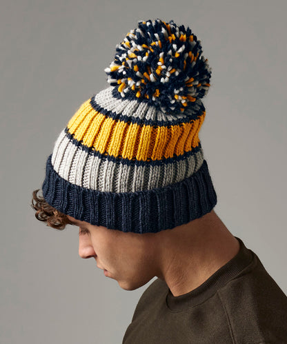 Beechfield BC392 Hygge striped beanie