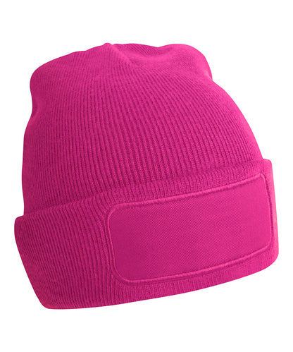 Beechfield BC445 Original patch beanie in Fuchsia