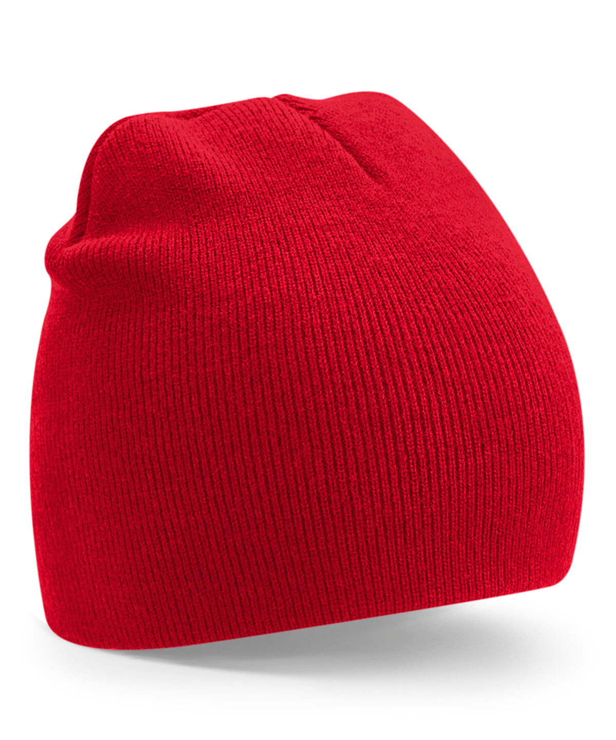 Beechfield BC44R Recycled original pull-on beanie in Classic Red