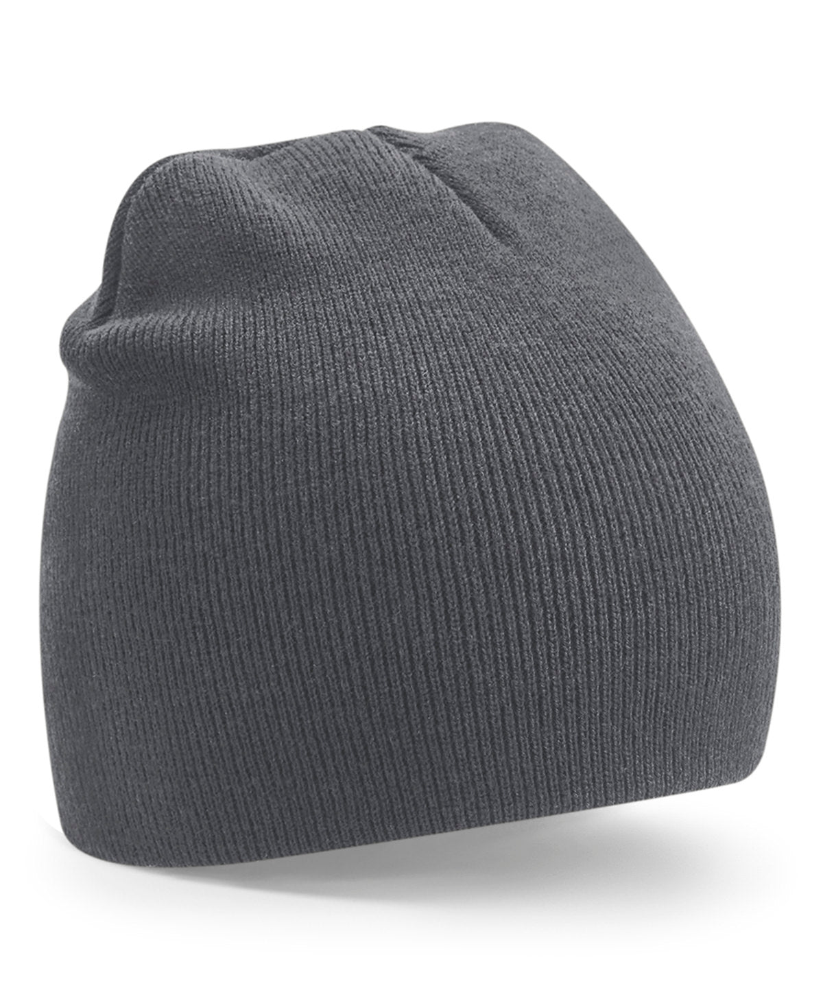 Beechfield BC44R Recycled original pull-on beanie in Graphite Grey