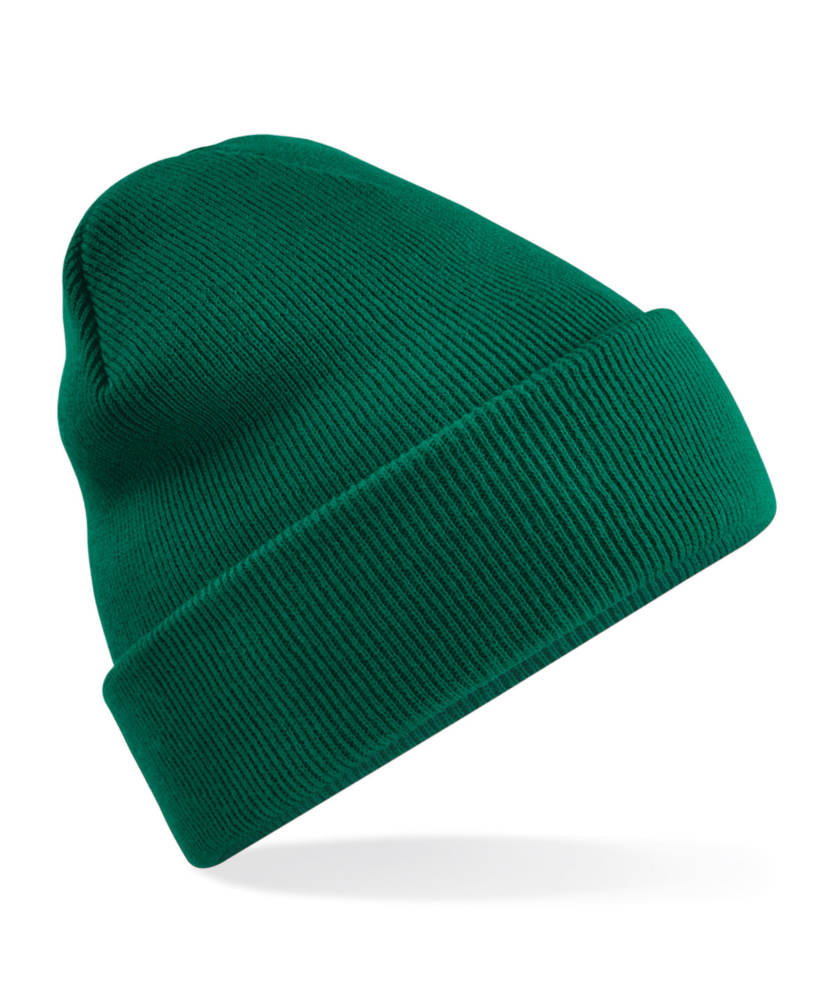 Beechfield BC45R Recycled original cuffed beanie in Bottle Green
