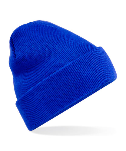 Beechfield BC45R Recycled original cuffed beanie in Bright Royal
