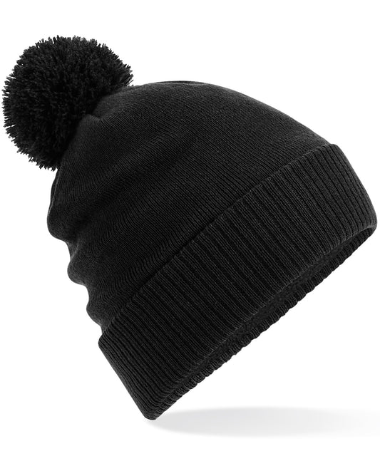 Beechfield BC502 Water-repellent thermal Snowstar® beanie in Black