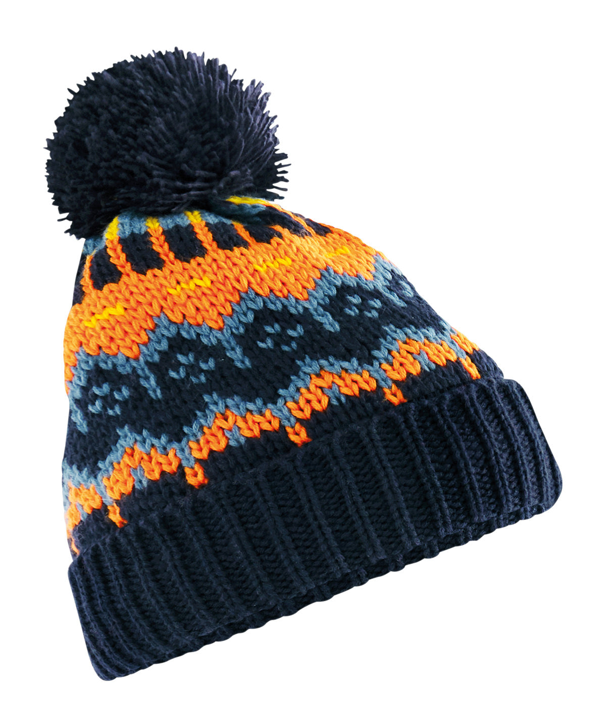 Beechfield BC528 Retro ski beanie in Bluebell