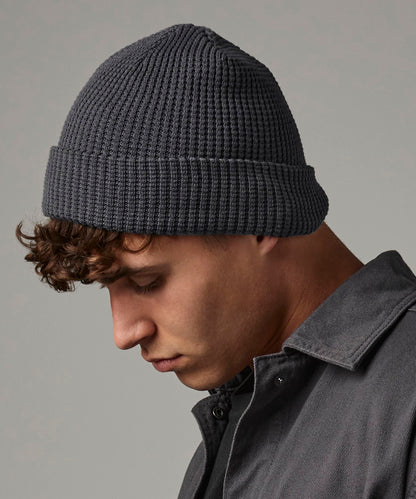 Beechfield BC52N Organic cotton waffle beanie