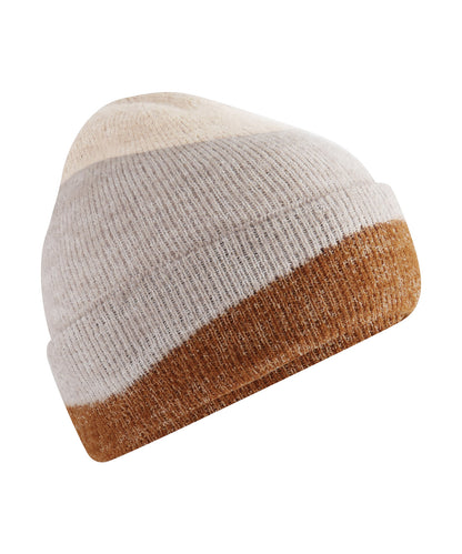 Beechfield BC532 Soft wave beanie in Oatmeal/Natural Stone/Biscuit