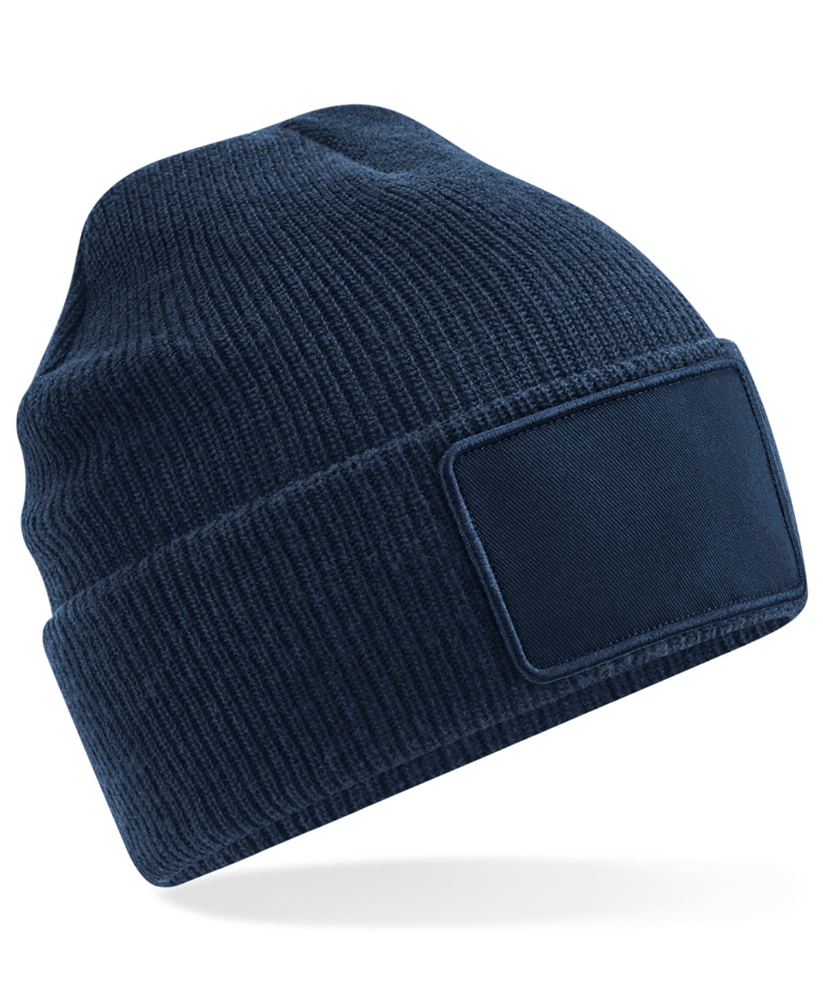 Beechfield BC540 Removable patch Thinsulate™ beanie in French Navy