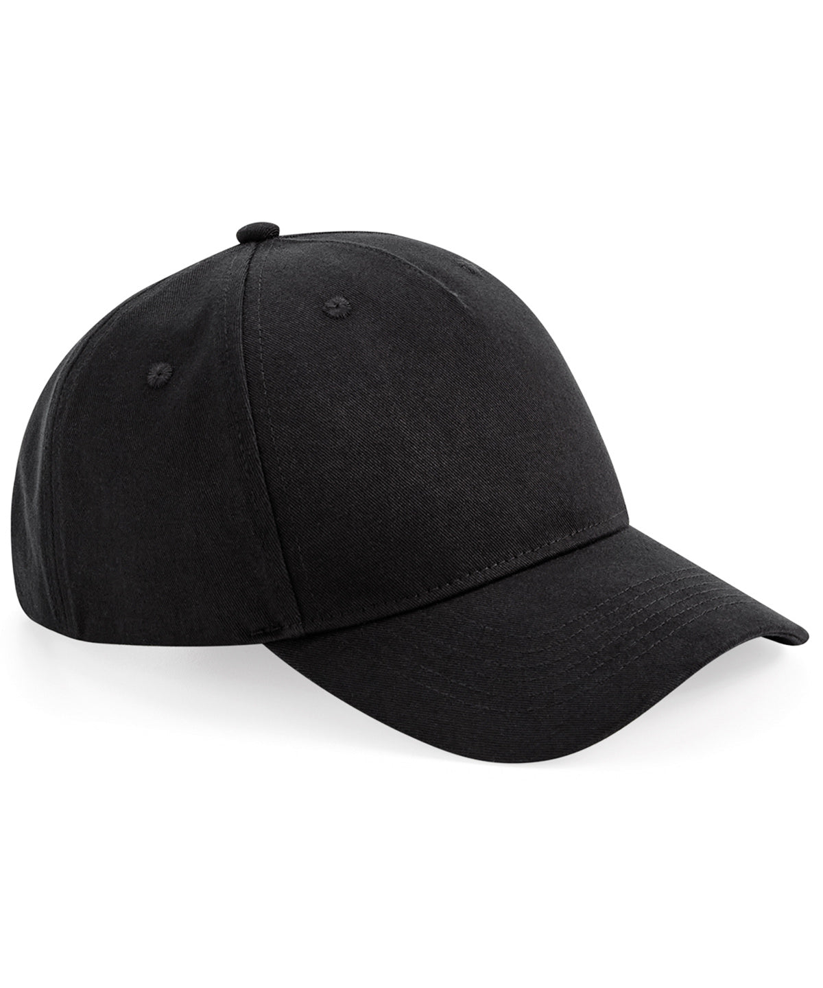 Beechfield BC62N Organic cotton 5-panel cap in Black