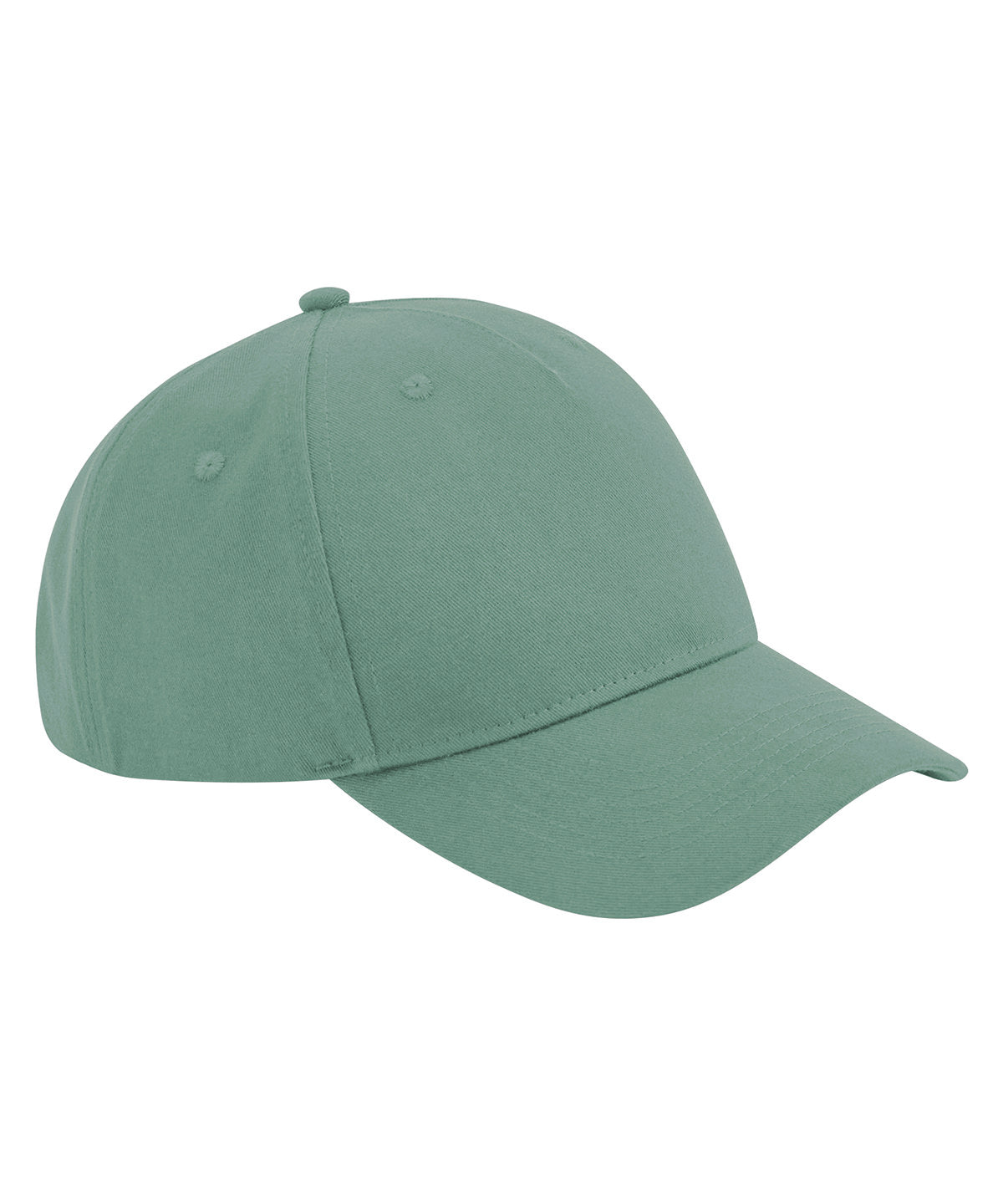 Beechfield BC62N Organic cotton 5-panel cap in Dusty Green