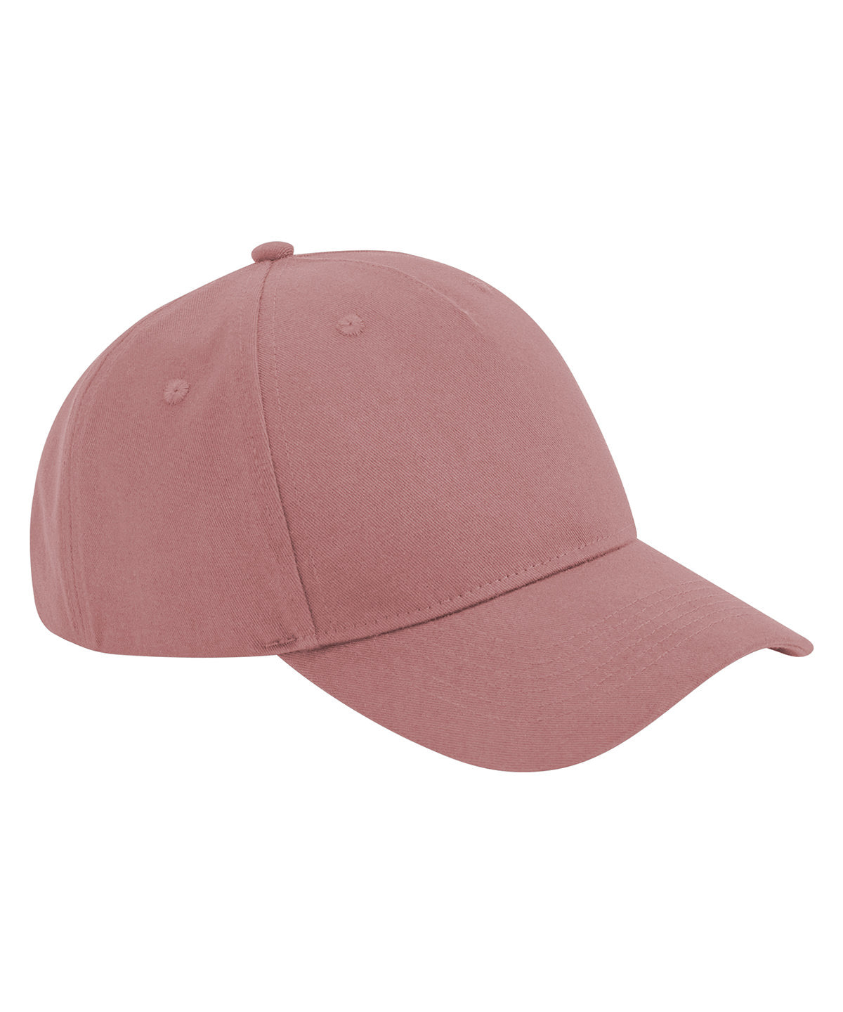 Beechfield BC62N Organic cotton 5-panel cap in Rose Pink