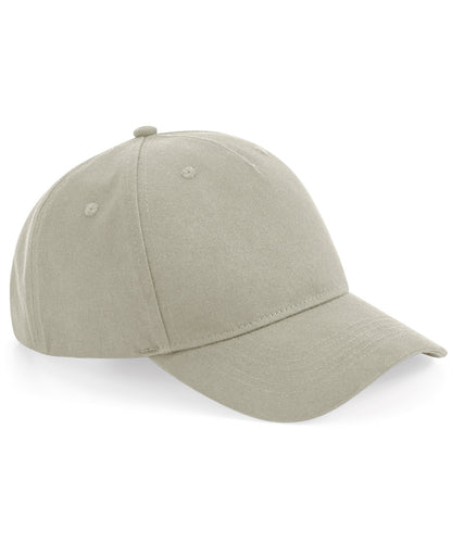 Beechfield BC62N Organic cotton 5-panel cap in Stone