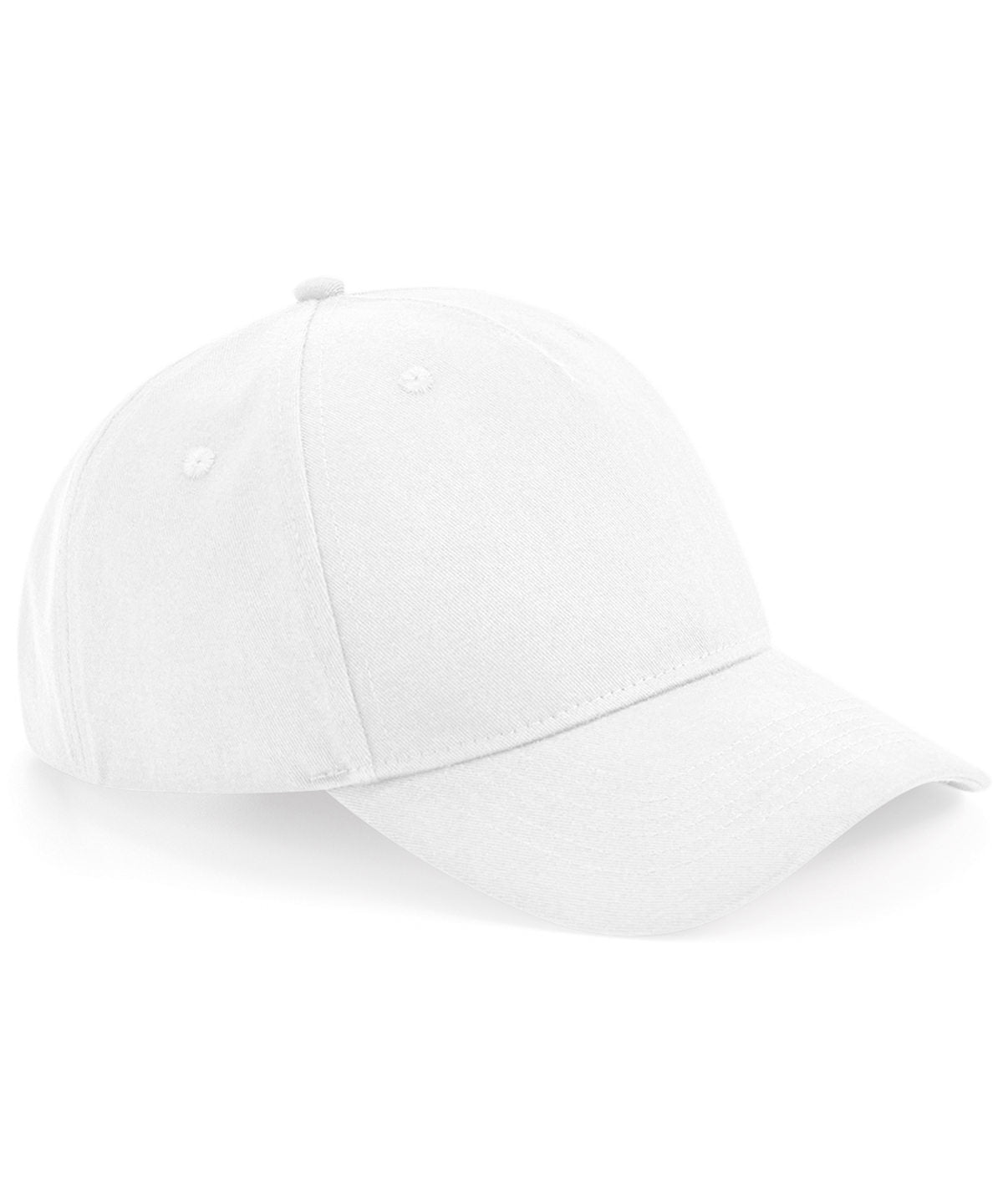 Beechfield BC62N Organic cotton 5-panel cap in White