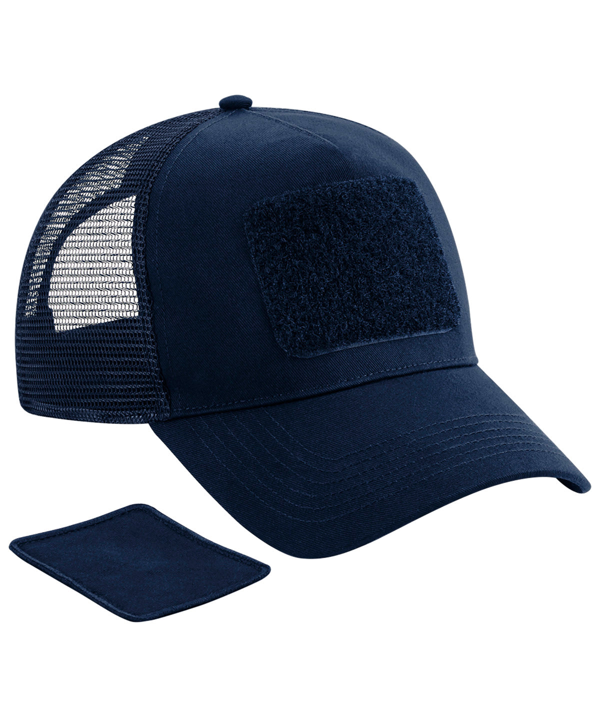 Beechfield BC641 Patch snapback trucker in French Navy