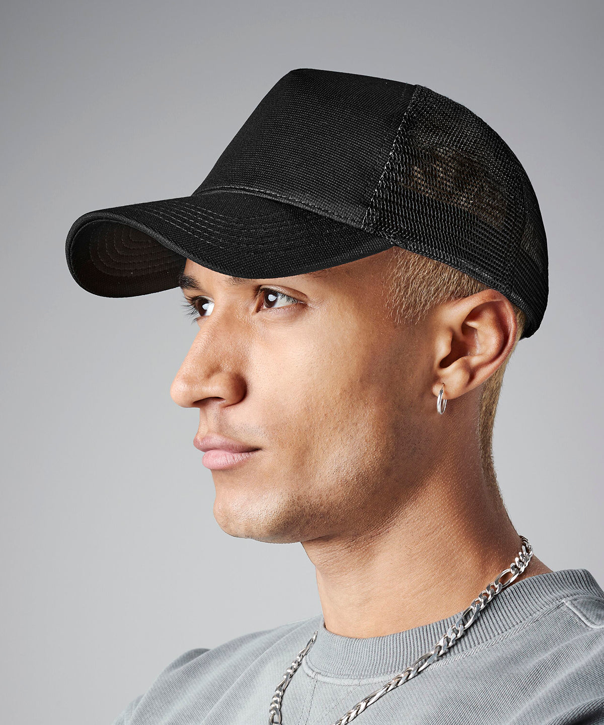 Beechfield BC642 Microknit snapback trucker
