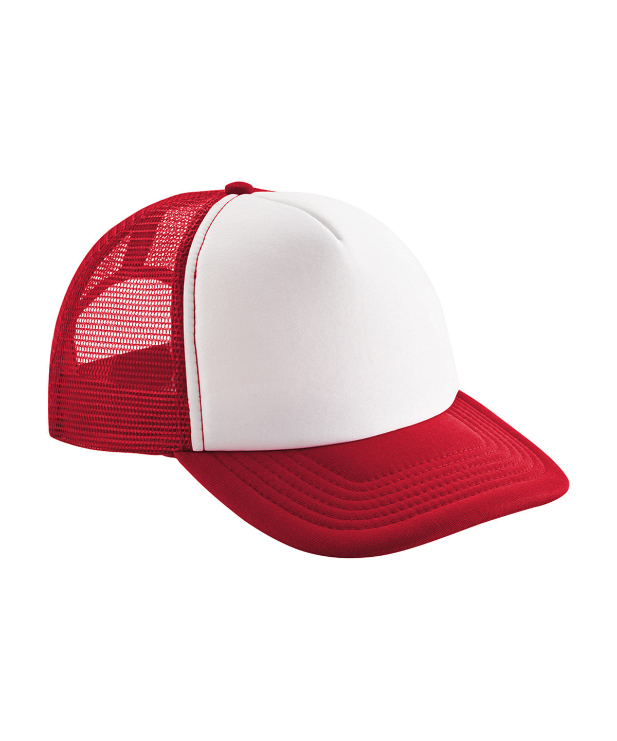 Beechfield BC645 Vintage snapback trucker in Classic Red/White