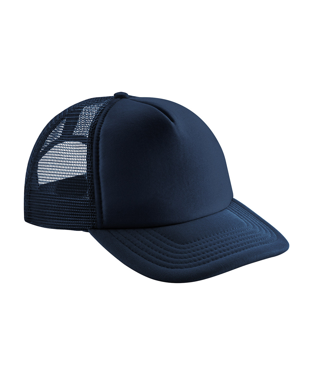 Beechfield BC645 Vintage snapback trucker in French Navy/French Navy