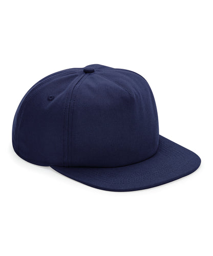 Beechfield BC64N Organic cotton unstructured 5-panel cap in Oxford Navy