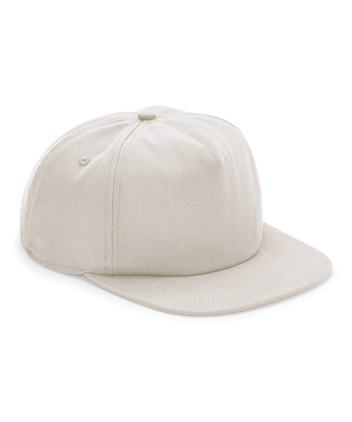 Beechfield BC64N Organic cotton unstructured 5-panel cap in Sand