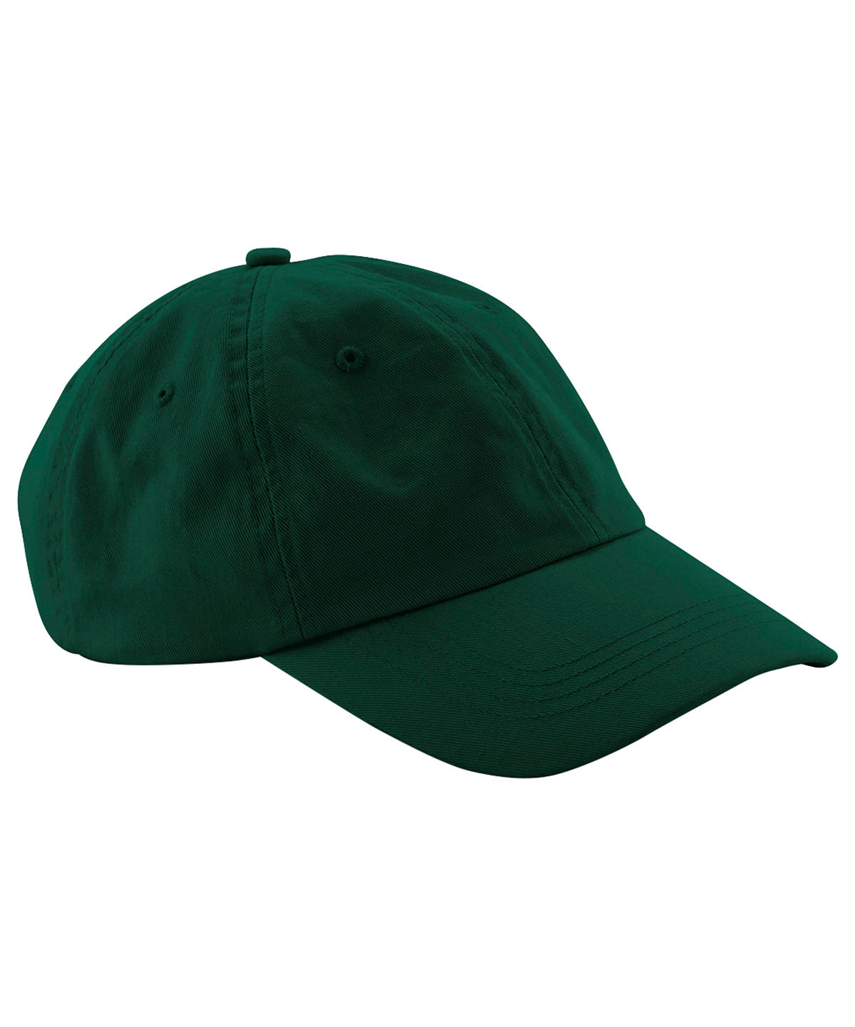 Beechfield BC653 Low-profile 6-panel dad cap in Bottle Green