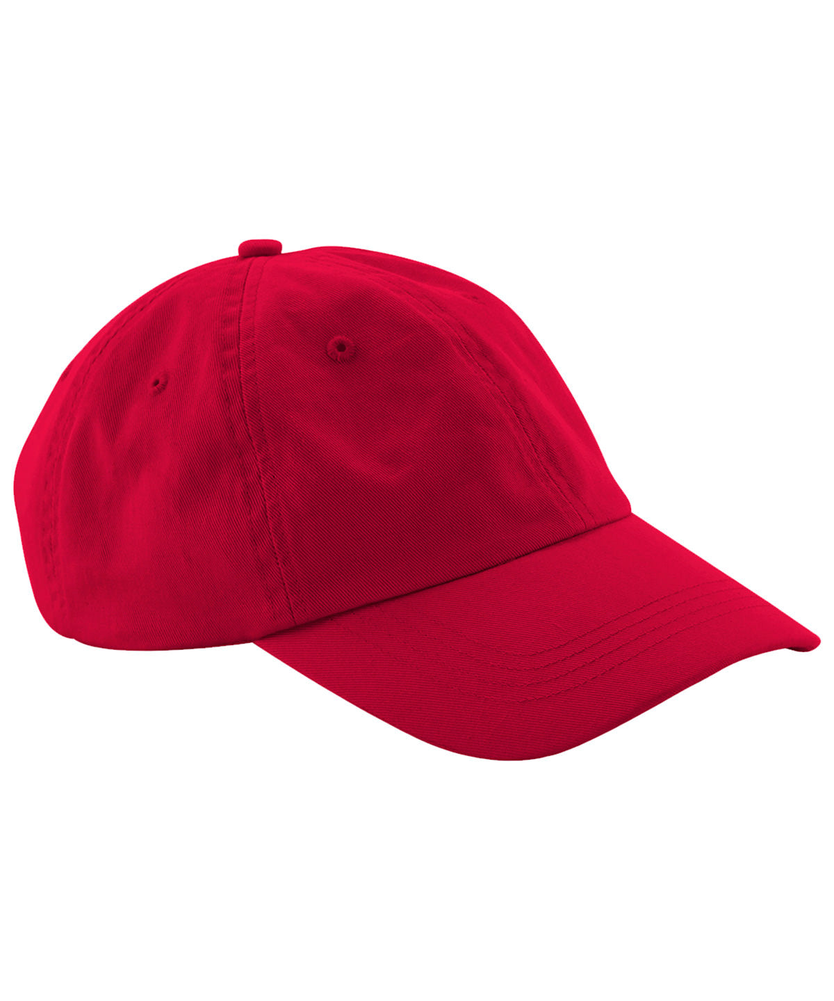 Beechfield BC653 Low-profile 6-panel dad cap in Classic Red