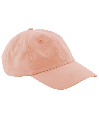 Beechfield BC653 Low-profile 6-panel dad cap in Peach