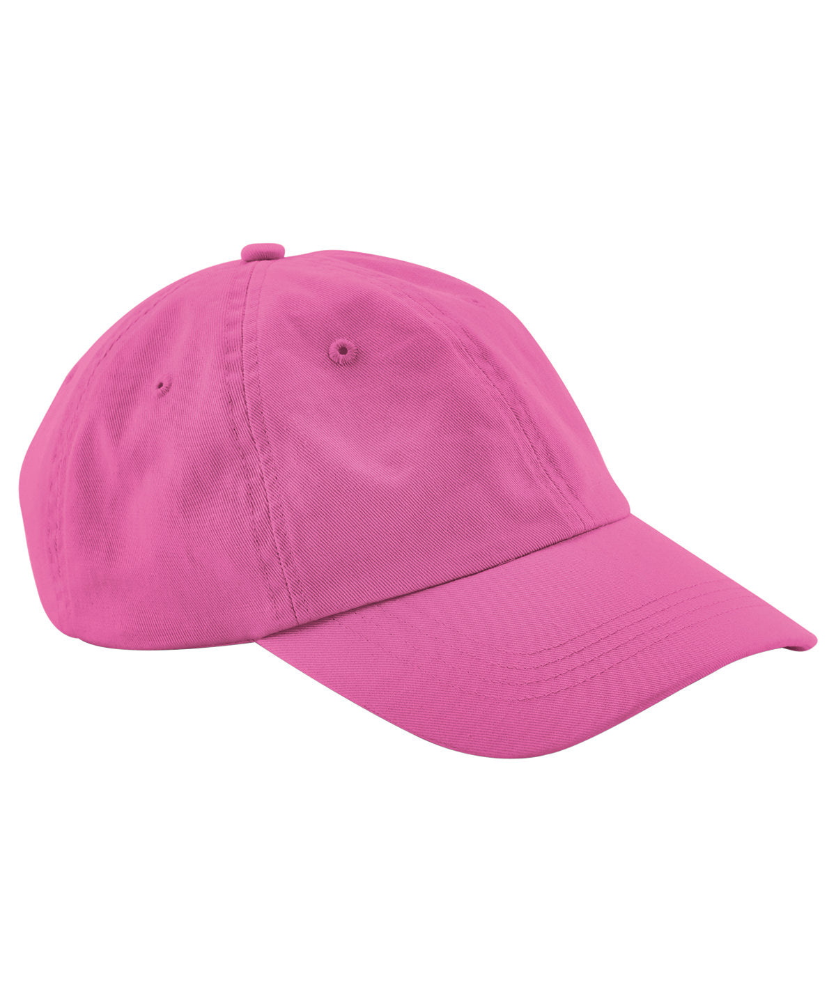 Beechfield BC653 Low-profile 6-panel dad cap in True Pink