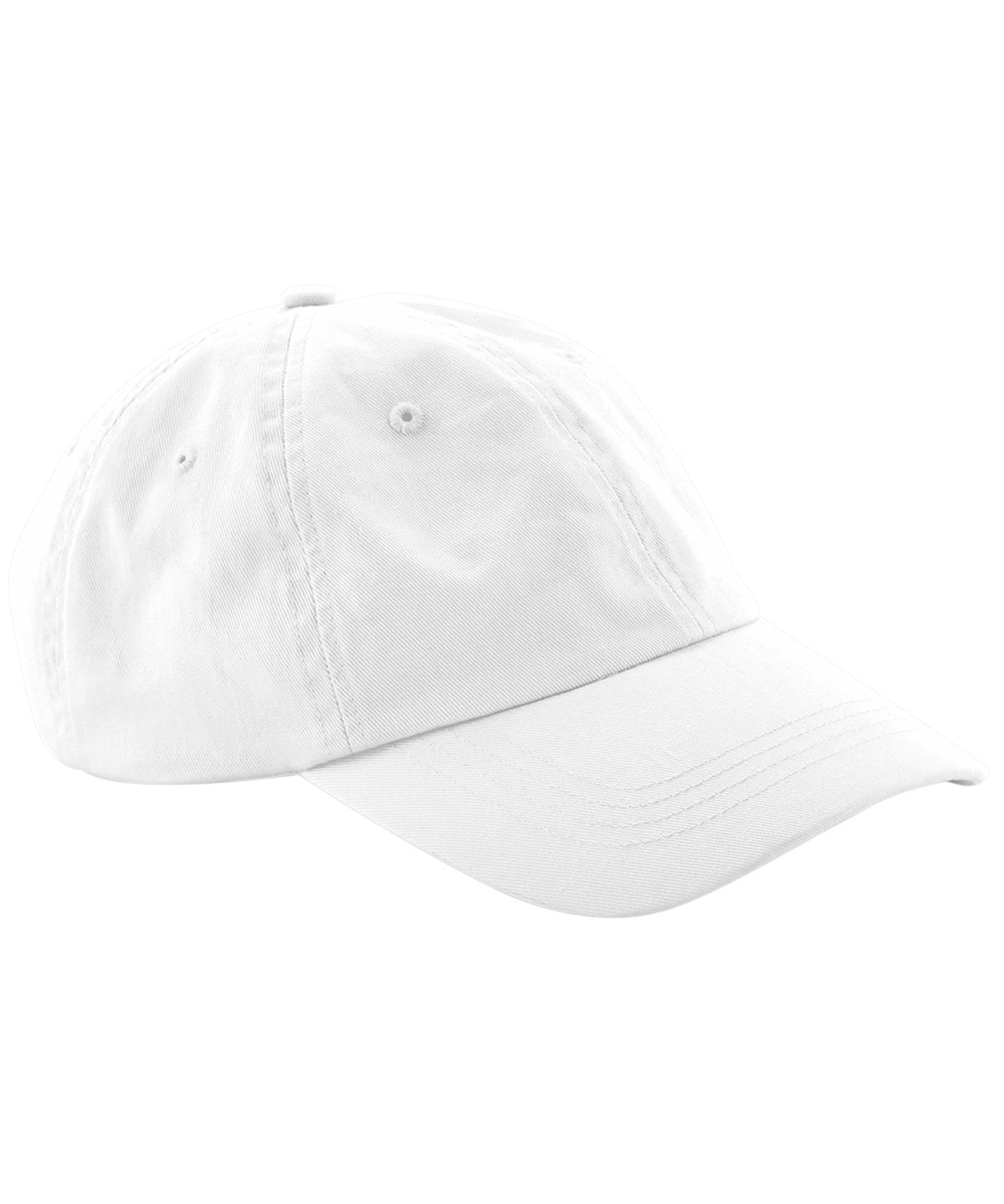 Beechfield BC653 Low-profile 6-panel dad cap in White