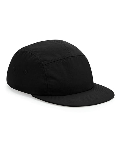 Beechfield BC659 Outdoor 5-panel camper cap in Black