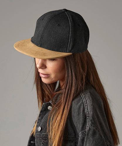 Beechfield BC668 Suede peak snapback