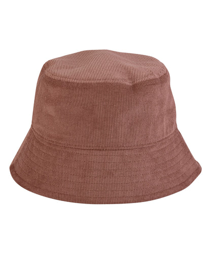 Beechfield BC687 EarthAware® organic cord bucket hat in Redwood
