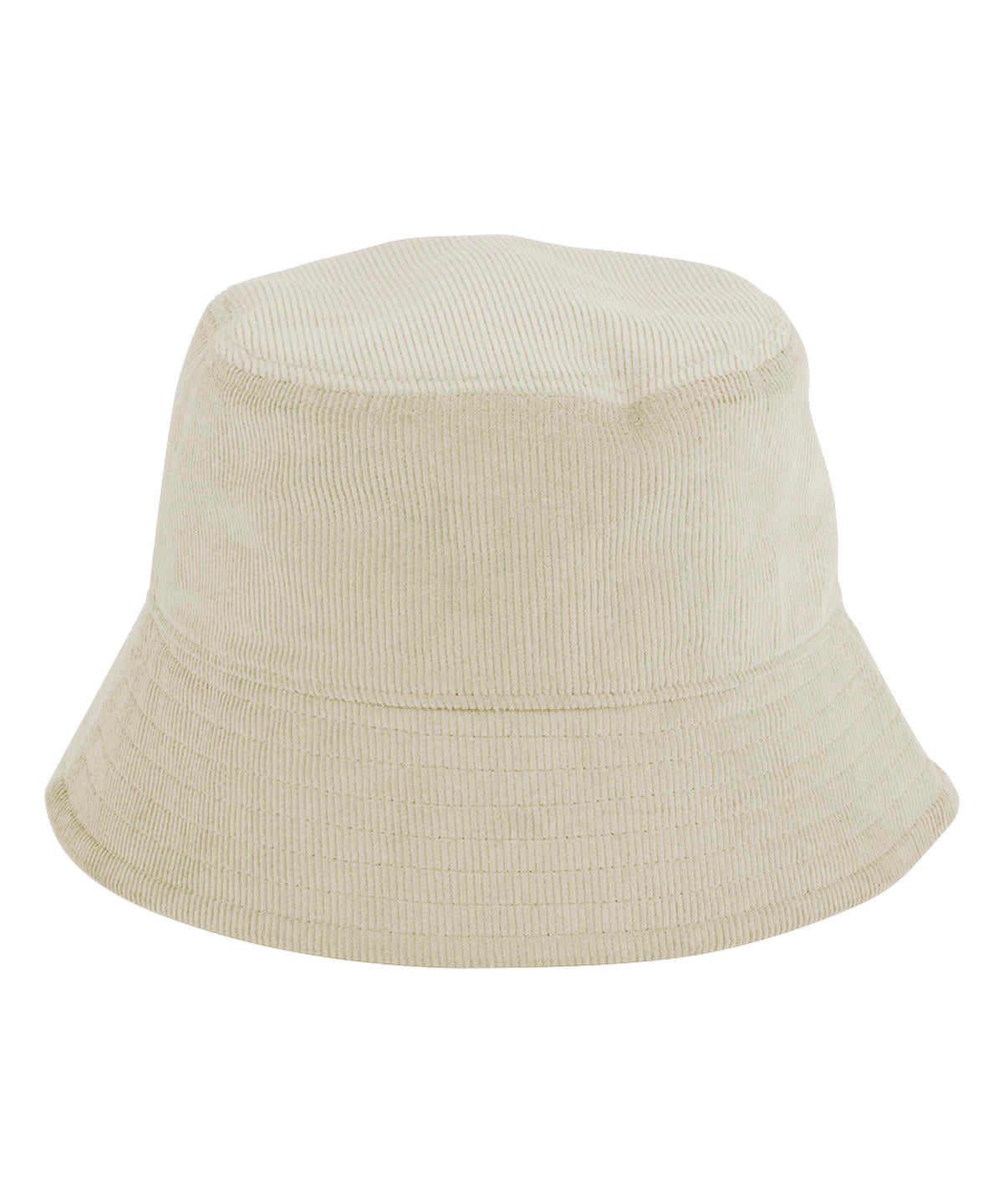 Beechfield BC687 EarthAware® organic cord bucket hat in Stone