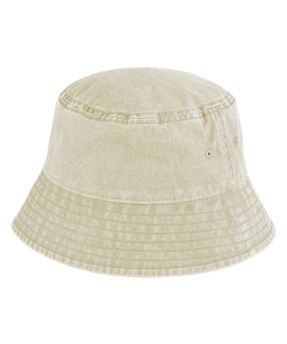 Beechfield BC688 Vintage bucket hat in Vintage Stone